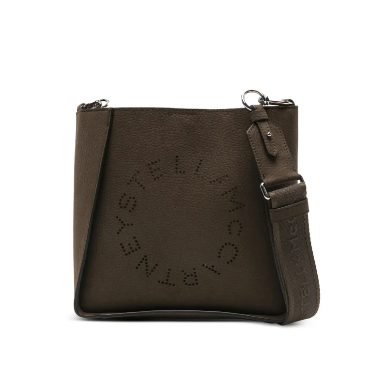 Bolsa tiracolo Stella McCartney com logótipo recortado