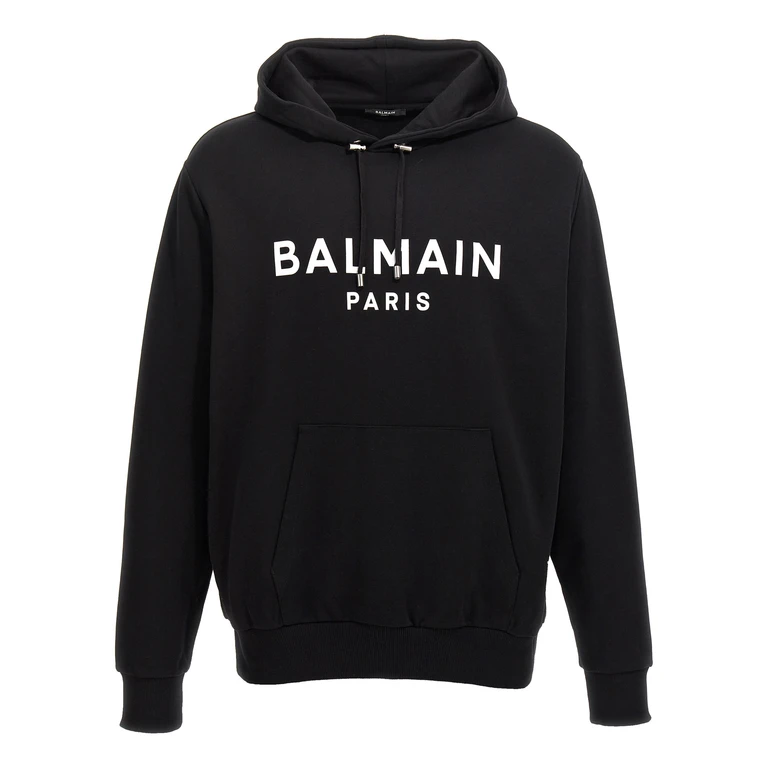 Balmain Bicolor Cotton Sweatshirt Clothing - Men