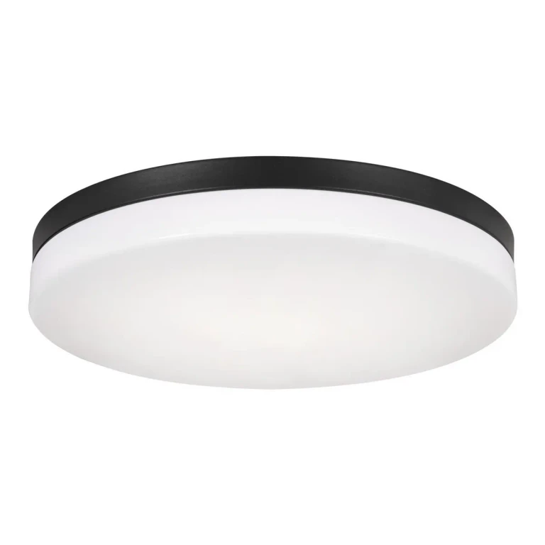 Black LED Flush Mount from the Oscar Collection