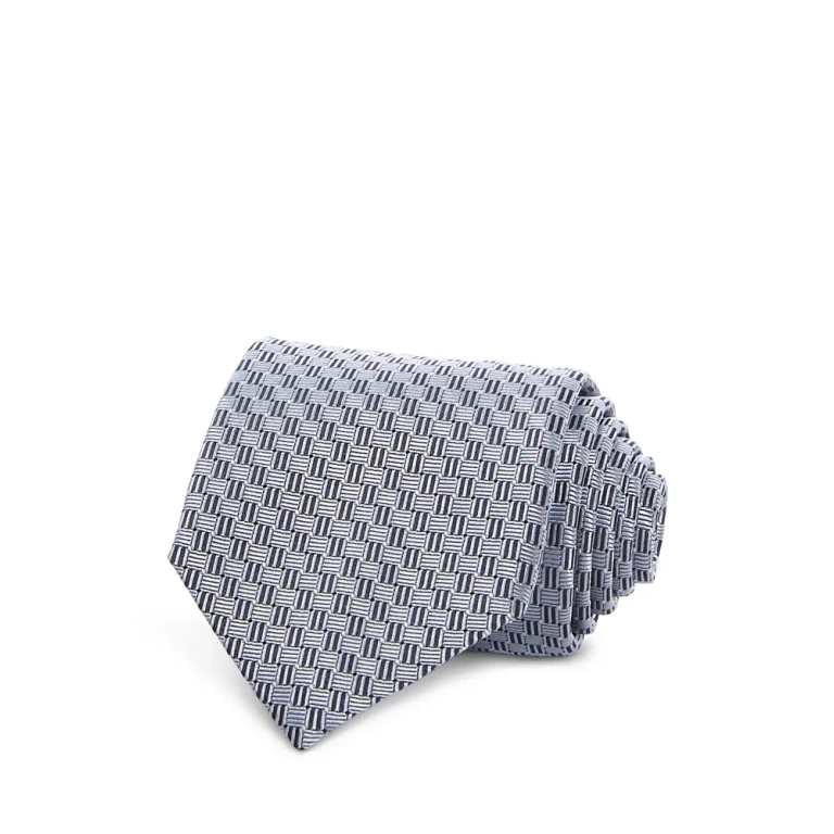 Canali Marineblauwe zijden das