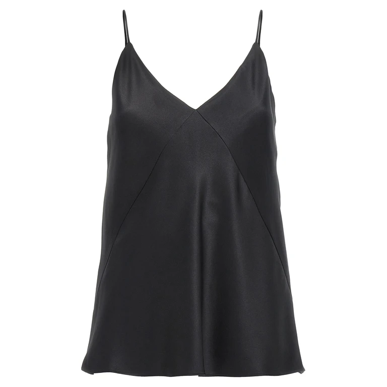 Max Mara Metello top Black Silk Tops - Women