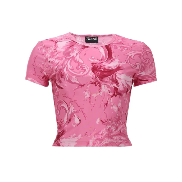 Baroque Print Polyester T-Shirts (80HAH602JS532499)