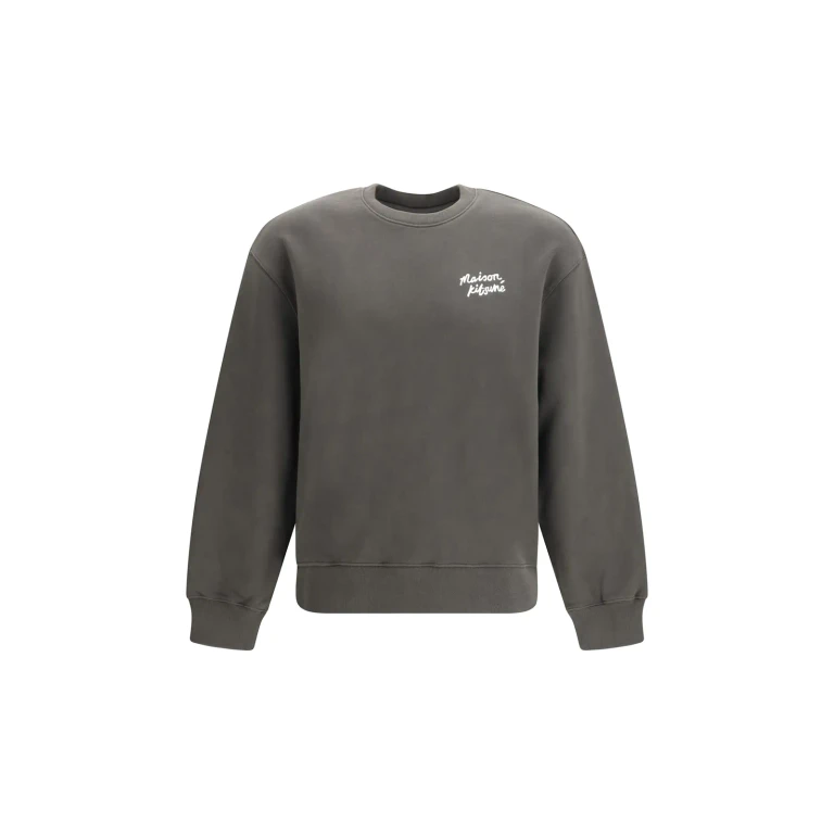 Maison Kitsuné Cotton Sweatshirt Wih Logo