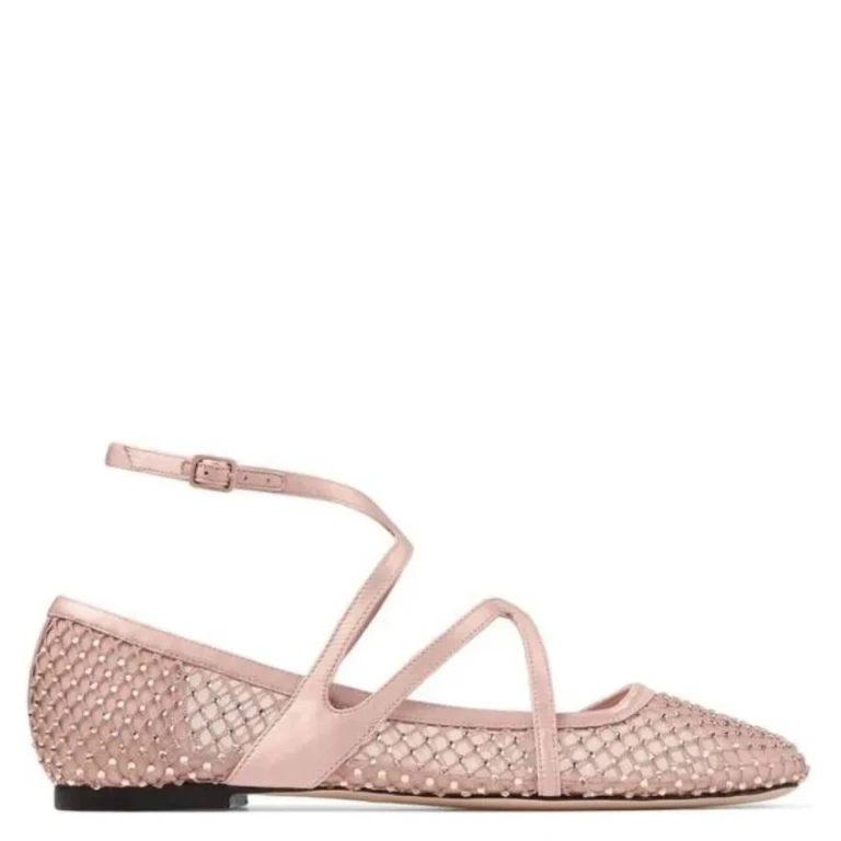 Jimmy Choo Womens Astoria Ballet Flats