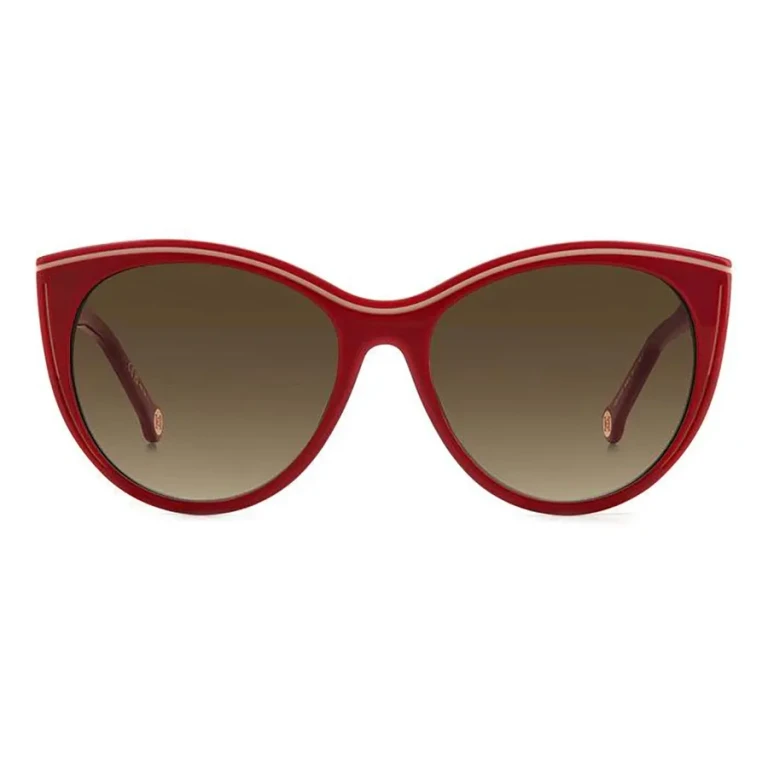 Carolina Herrera Brown Gradient Cat Eye Ladies Sunglasses HER 0142/S 0R9S/HA 56