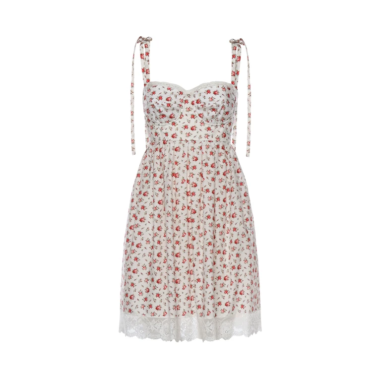 Dolce & Gabbana Dresses Roselline F. bco Cotton - Women