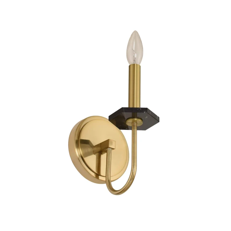 Piedra 12" Wall Sconce in Brushed Brass