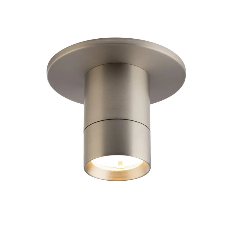 Brushed Nickel LED Flush Mount from the Twist-N-Lite Collection
