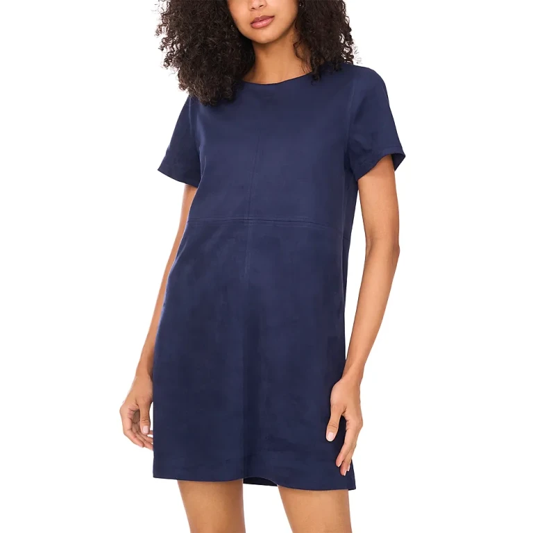 Vince Camuto Paneled Shift Mini Dress
