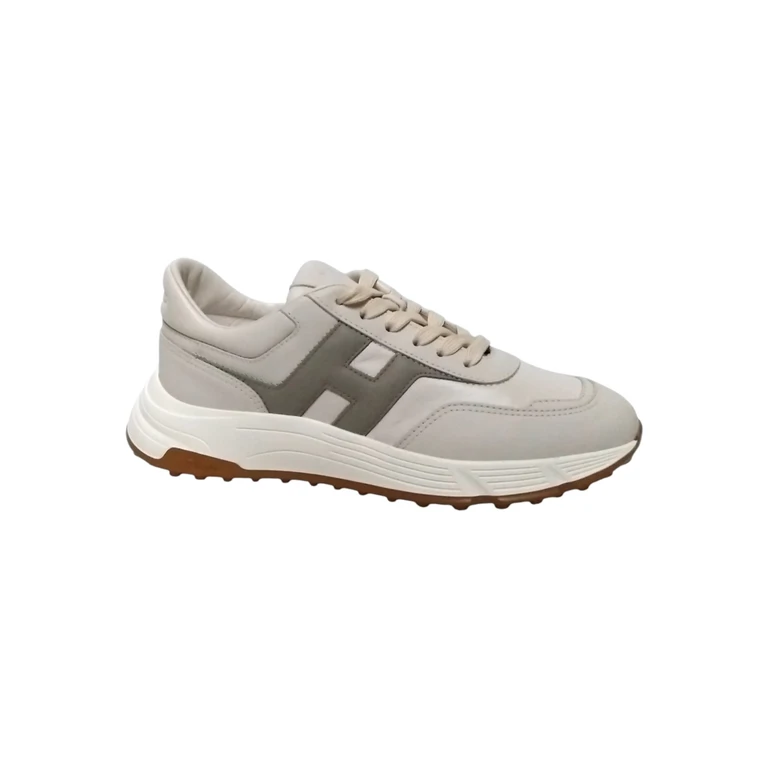 Hogan Hyperlight Allacciato H White Calf Leather Shoe - Men
