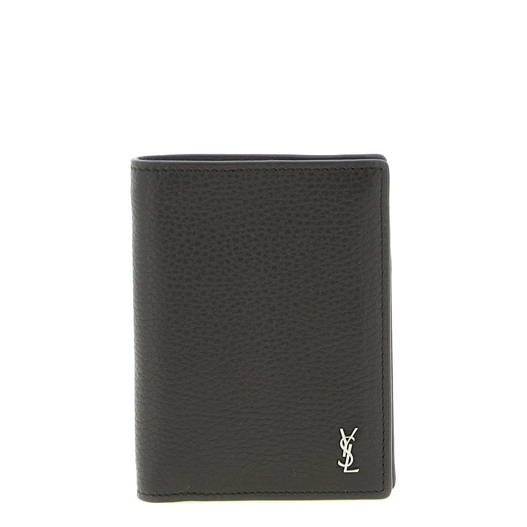 Brown Calfskin Leather Wallet - Men