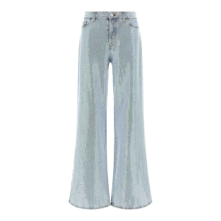 7 For All Mankind Jean Évasé - Bleu Clair