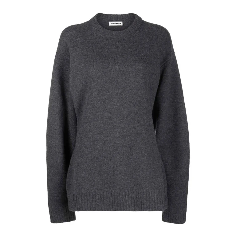 Jil Sander Pull Col Rond - Gris