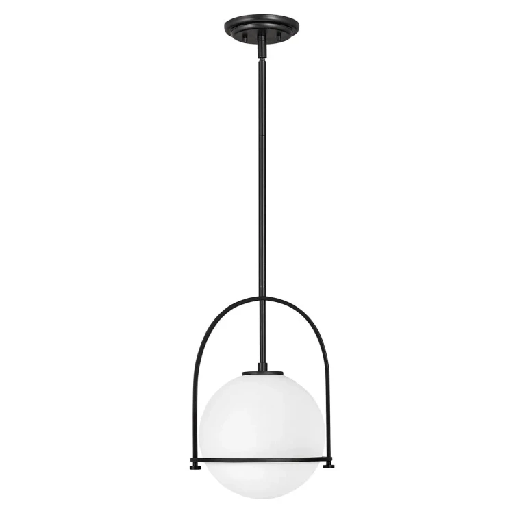 Black LED Pendant from the Somerset Collection