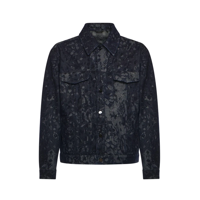 Fendi Coats Blue Cotton - Men