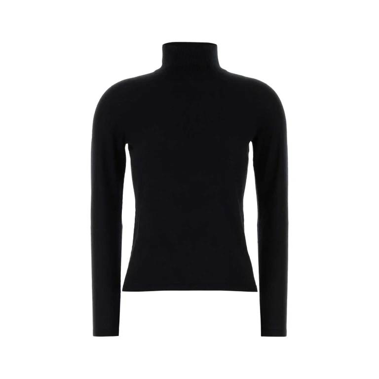 Max Mara Black Cashmere Means Sweater