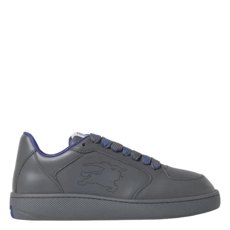 Burberry Stock Leather EKD Low-Top Sneakers