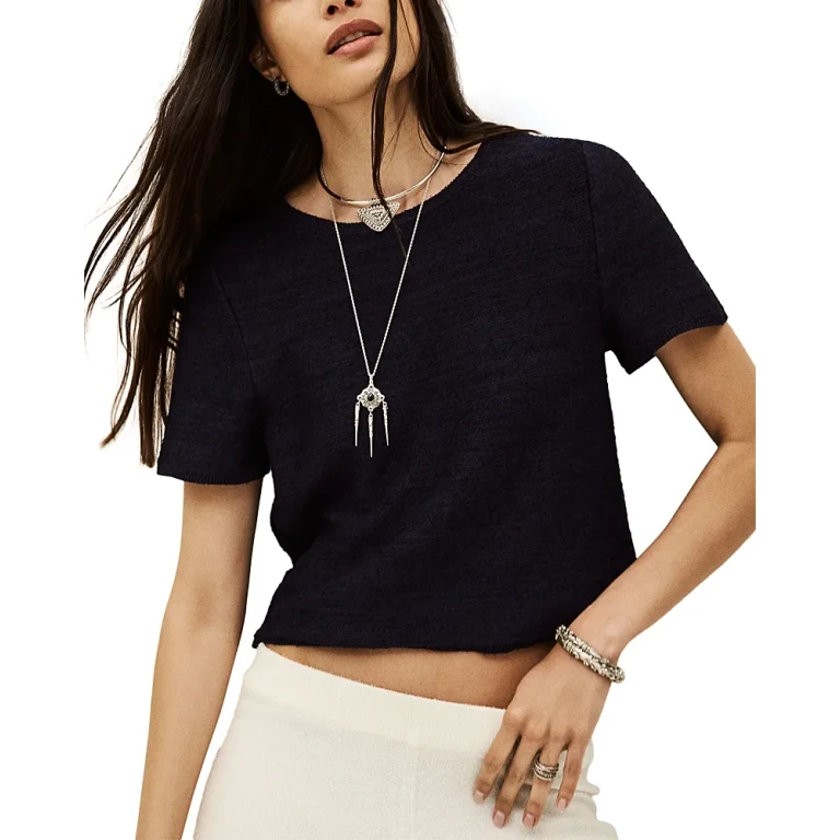ba & sh Kenza Cropped Tee