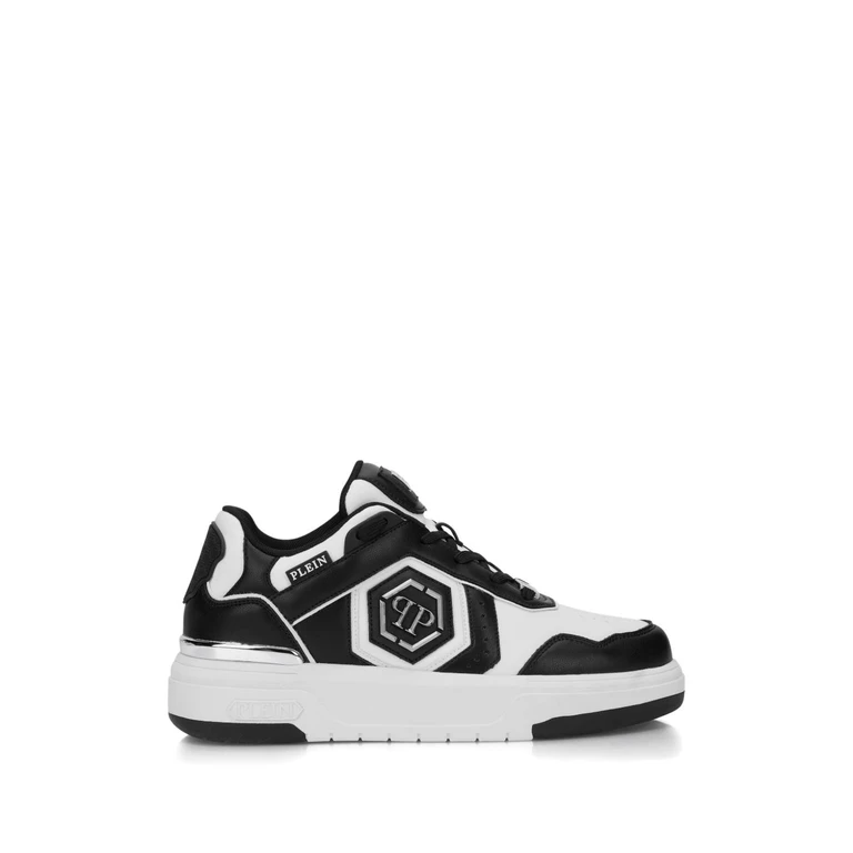 Philipp Plein Flat Shoes White/black - Men