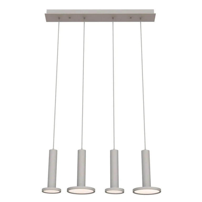 Luna 4-Light LED Pendant in White
