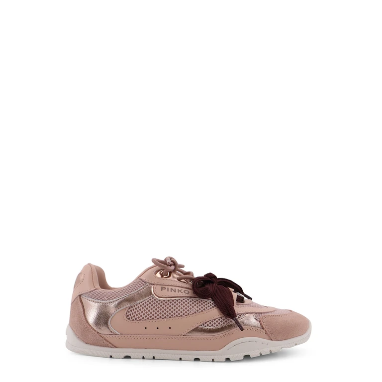 Pinko Sneakers Pink Pelle - Women