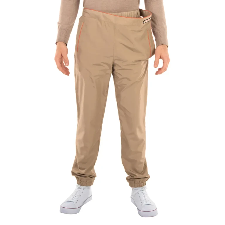 Y / Project Asymmetric Waist Lazy Nylon Pants