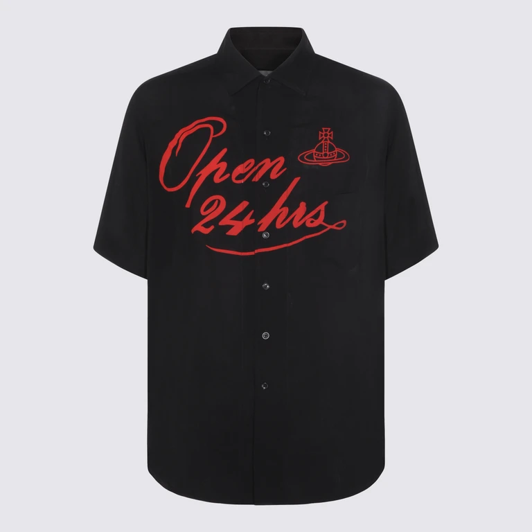 Vivienne Westwood Shirts Black _vi - Men