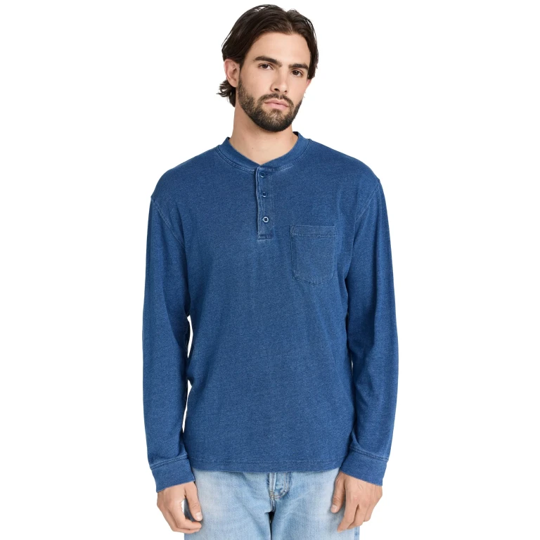 Alex Mill Allen Henley Indigo XXL