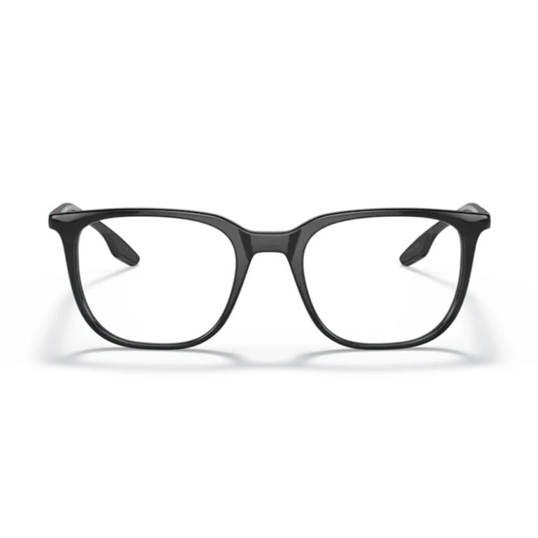 Transparent Rectangular Mens Eyeglasses 0PS 01OV 1AB1O150