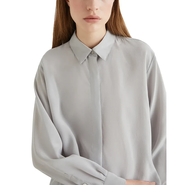 Marella Rocker Pearl Silk Shirt