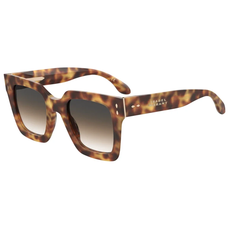 Isabel Marant Grey Brown Shaded Square Ladies Sunglasses IM 0104/S 0C9B/PR 51