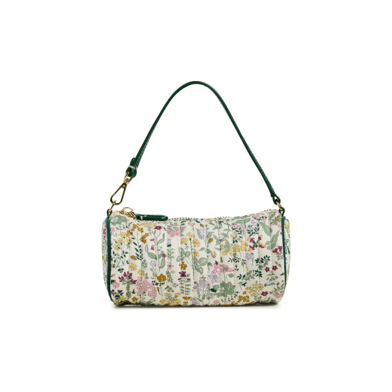 Stoney Clover Lane Cylinder Wristlet Crossbody Bag Field Flowers One Size