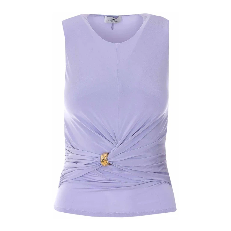 Elisabetta Franchi Top - Métallique
