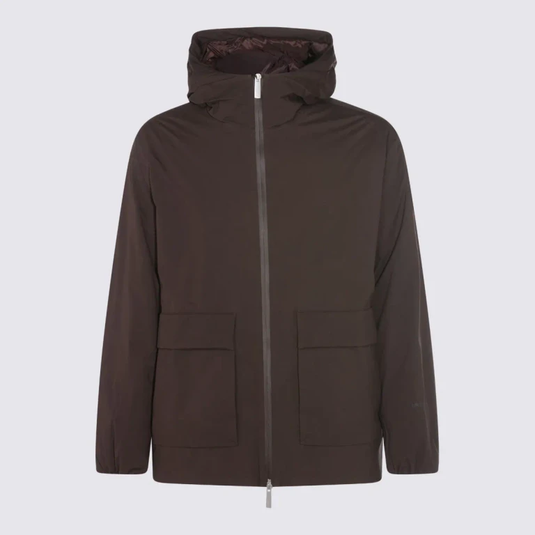 Herno Laminar Brown Down Jacket