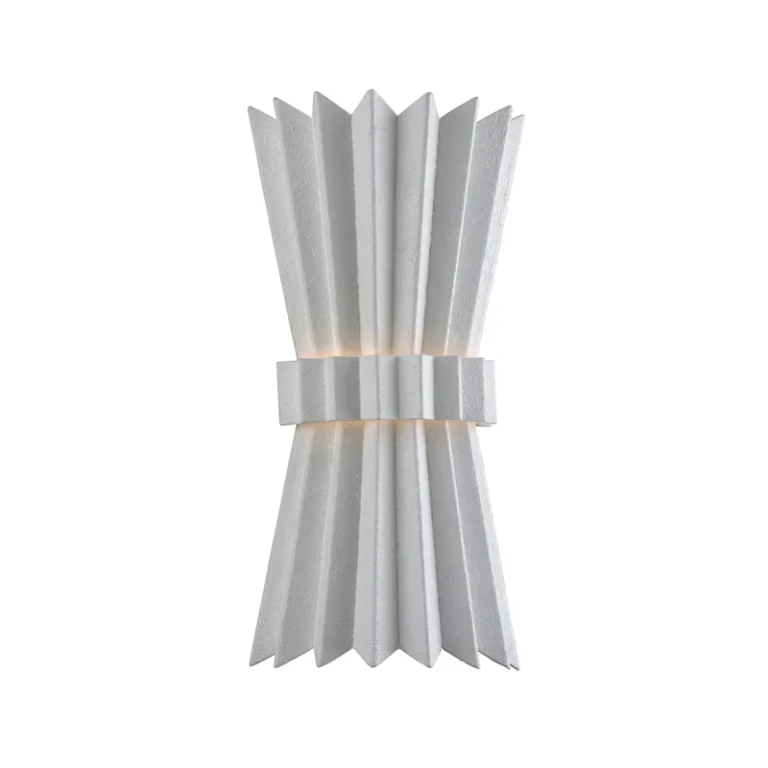 Corbett Moxy 2-Light Wall Sconce in Gesso White