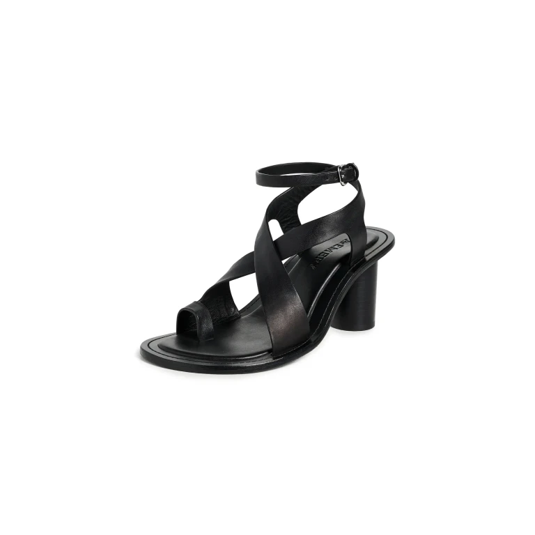 A. EMERY Lulu Heeled Sandals Black 35