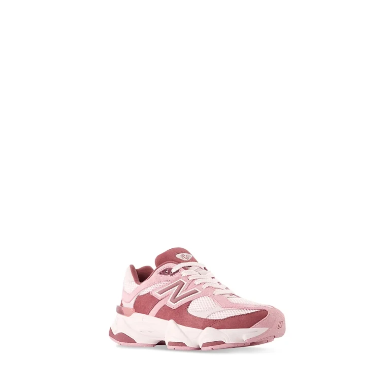 New Balance Girls' 9060 Lace Up Running Sneakers - Toddler, Big Kid