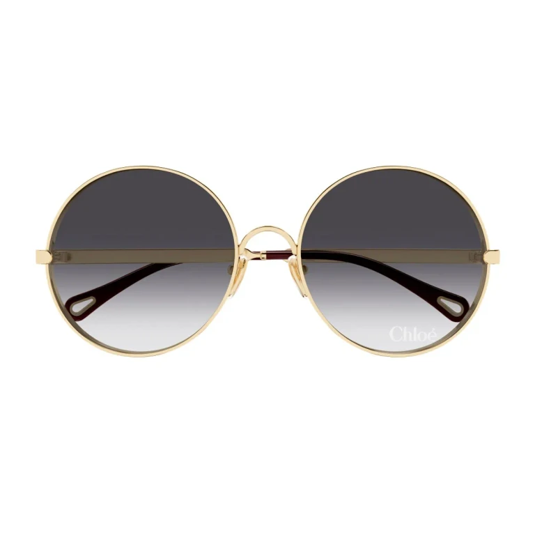 Chloé Ch0321s Aly Linea Chloé 005 Gold Grey Sunglasses