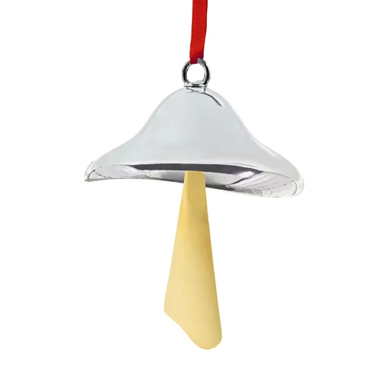 Nambe Mushroom Ornament