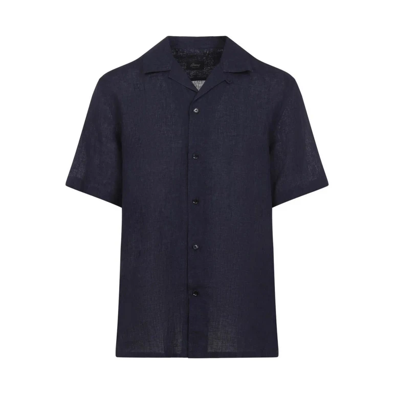 Brioni Chemise - Bleu Foncé