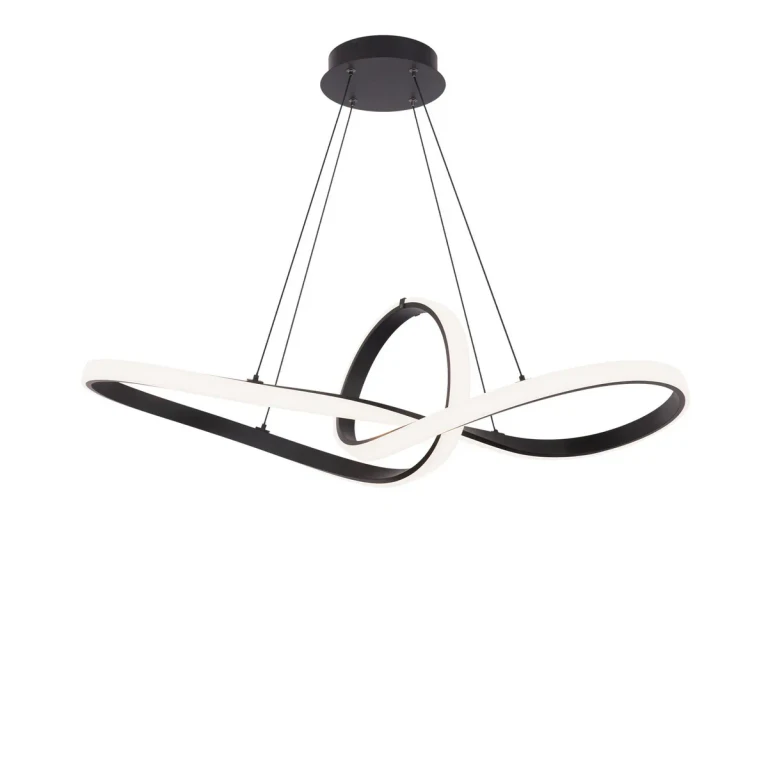 Black LED Chandelier from the Vornado Collection