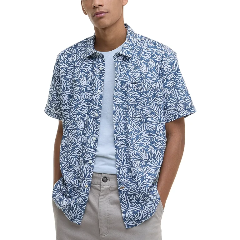Barbour Jackstone Regular Fit Printed Summer Shirt