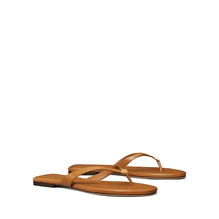Tory Burch Dames Capri Leren Flip Flop Sandalen