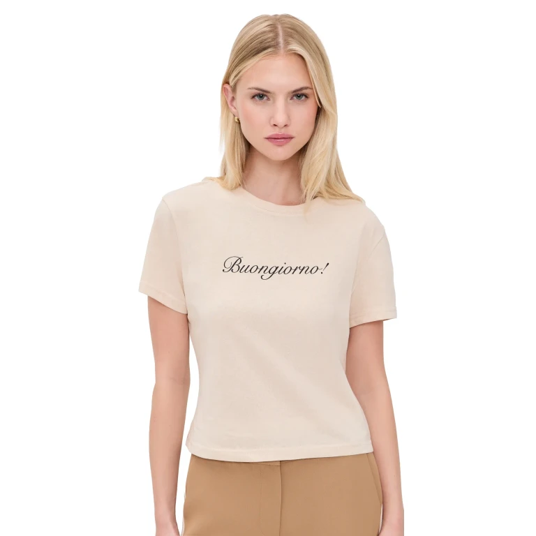 Lioness Buongiorno Baby Tee Oatmeal XL