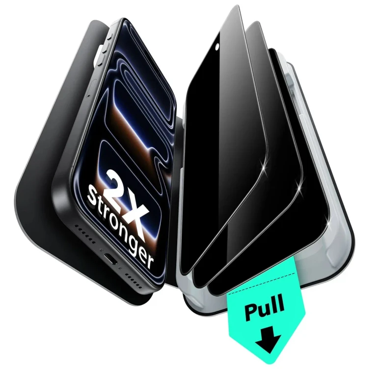 iPhone 17 UltraFit Classic Privacy Screen Protector - 3 Pack - 3 Pack
