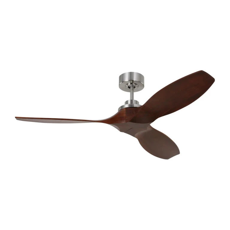 Brushed Steel 52"Ceiling Fan from the Collins Collection