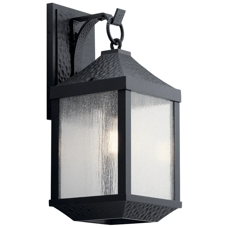 Springfield 21" Outdoor Light in Distressed Black