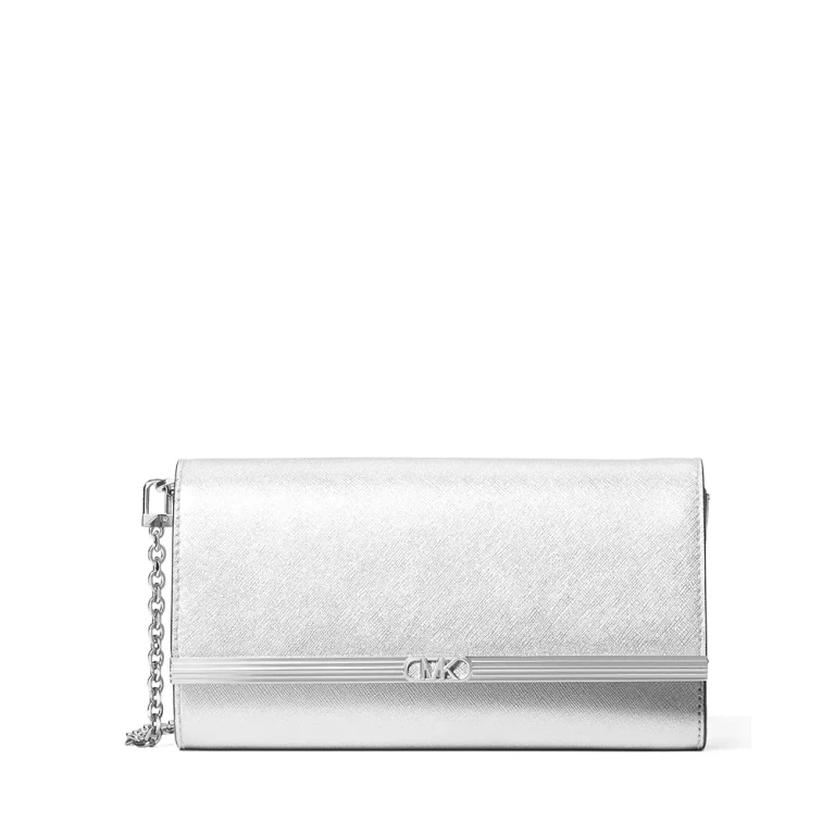 Michael Michael Kors Mona Small Leather East West Clutch