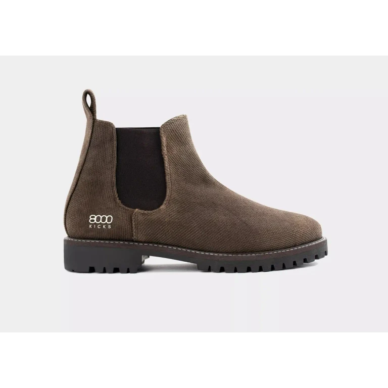 The Crossover Hemp Chelsea for Women in Dark Brown