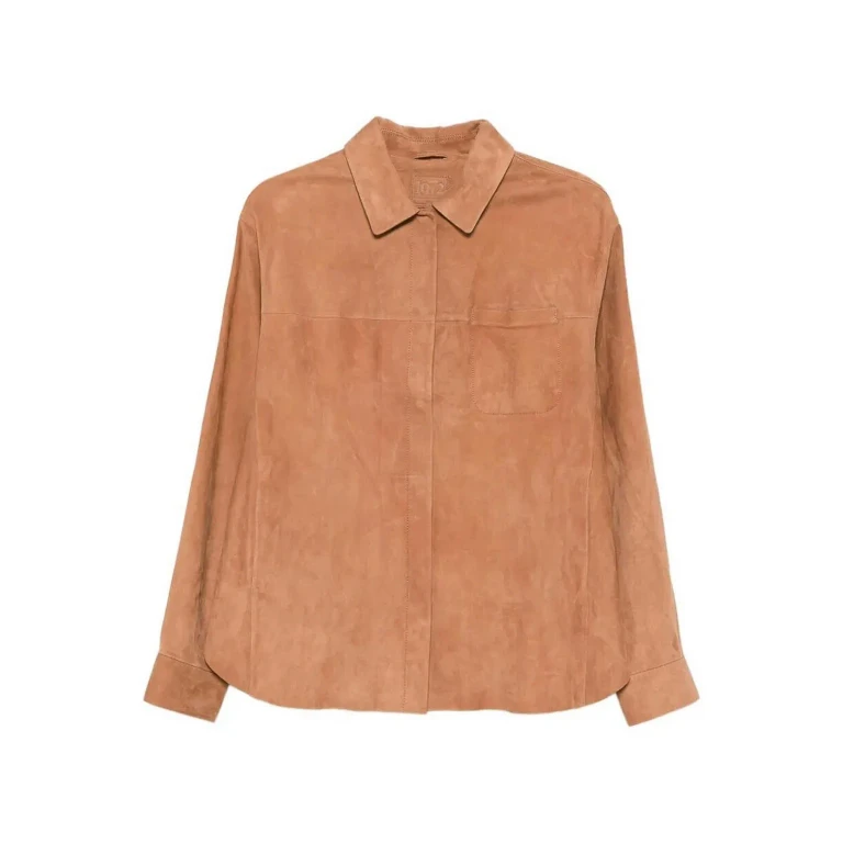 Desa 1972 Blouson En Cuir - Camel